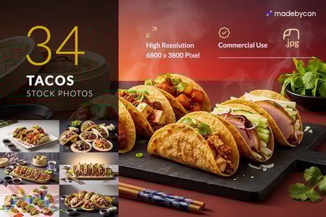 34 Tacos Stock Photos – Fresh Mexican Food Photography - Stock Photos