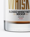 200ml Oslo Whiskey Bottle Mockup