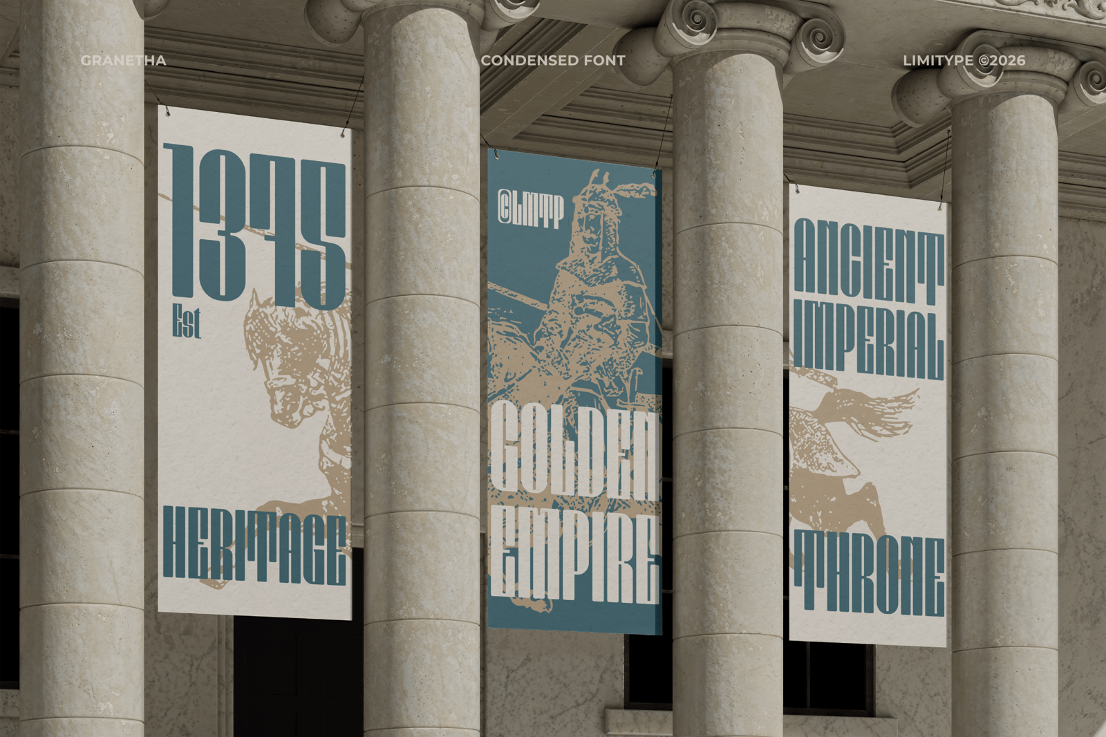 Granetha - Bold Condensed Font