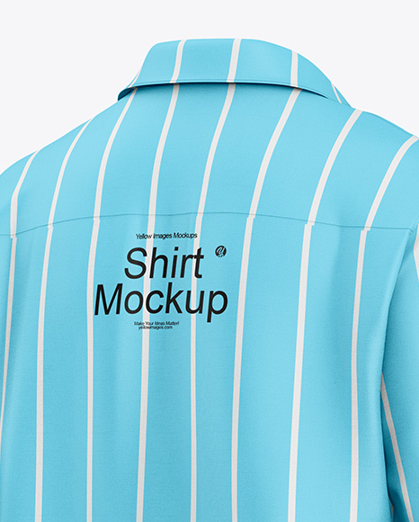 Women's Long Sleeve Shirt Mockup - Back View
