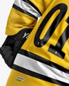 Man Wearing Full Ice Hockey Kit Mockup