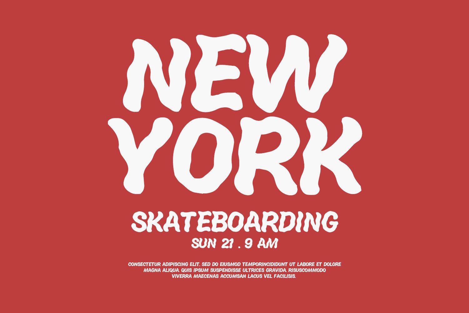 Descret Solvero Wavy All Caps Display Font