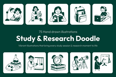 Study and Research Drawing Set