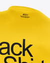 Crew Neck T-Shirt Mockup - Back View