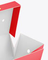 Paper Food Box Mockup