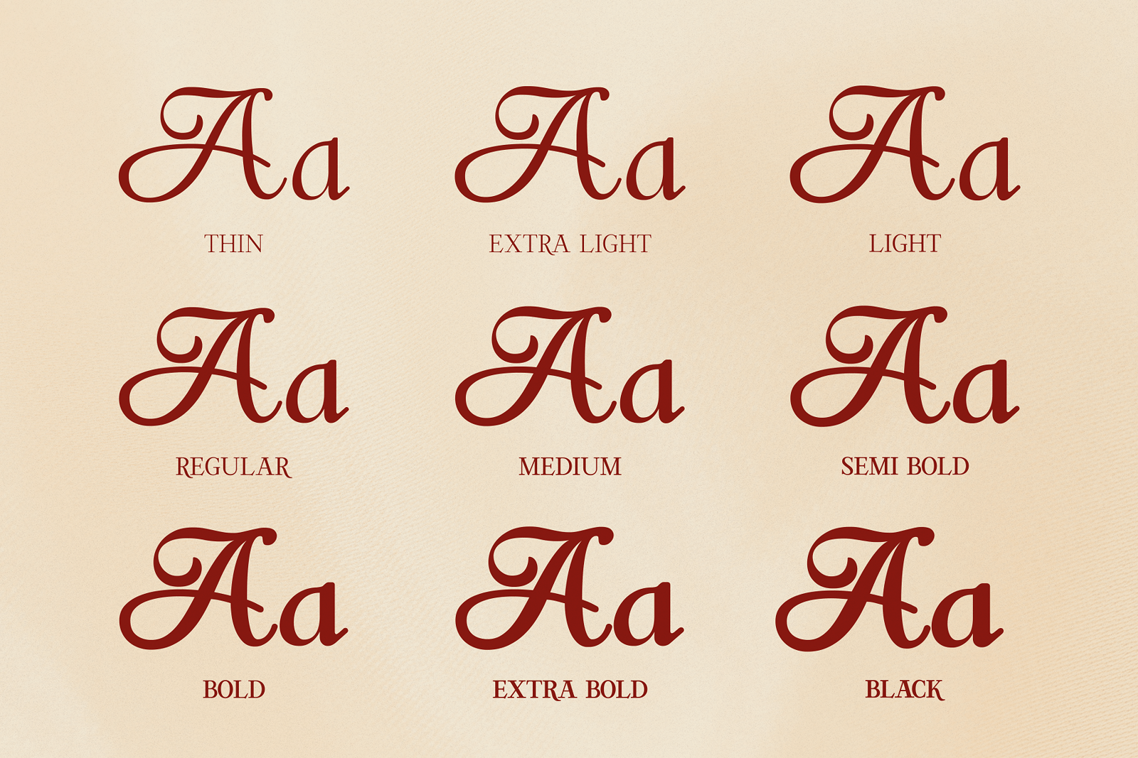 Sapphire Serenity – Elegant Serif Typeface