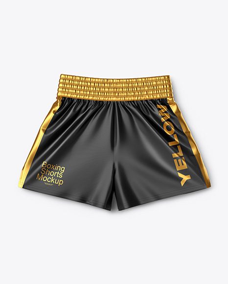 Boxing Shorts Mockup
