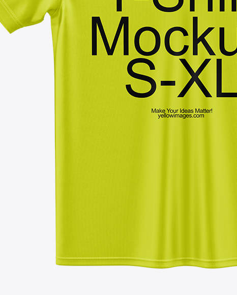 T-Shirt Mockup - Front View