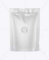 Matte Stand Up Pouch Mockup