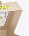 Kraft Paper Cake Box Mockup