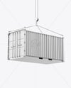 Hanging Shipping Container Mockup