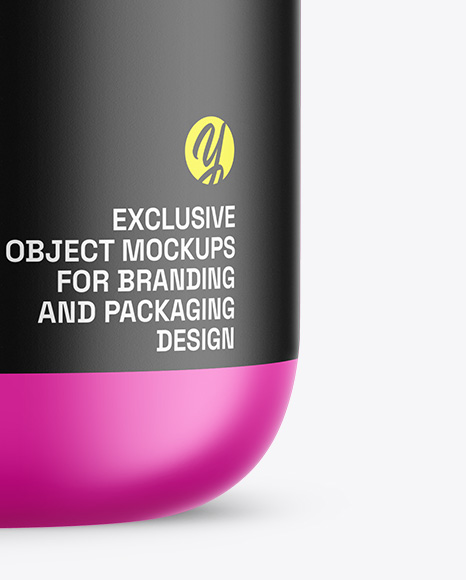 Matte Protein Jar Mockup