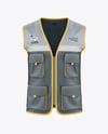 Safety Vest Mockup - Front View