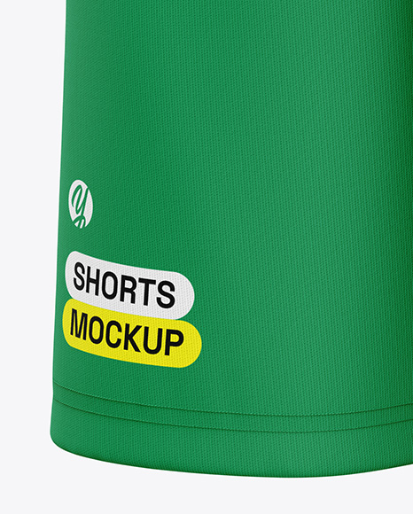Men’s Sports Shorts Mockup – Half Side View