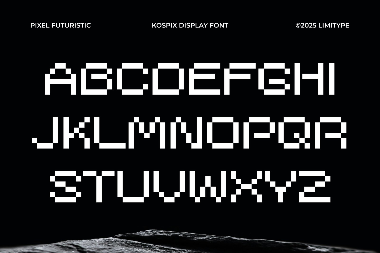 Kospix - Pixel Font