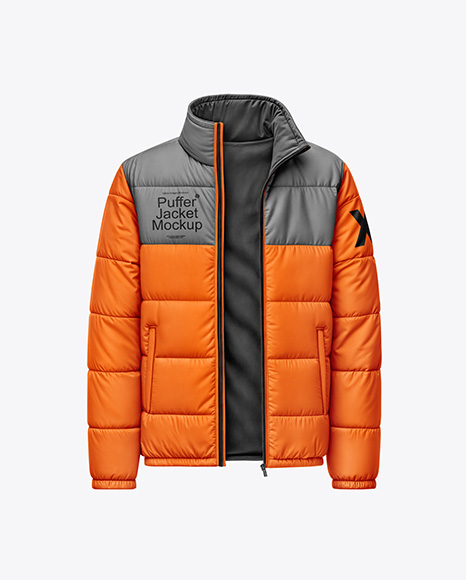 Down Jacket Mockup - Dickies jacket mockup