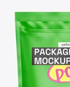 Matte Pouch Mockup