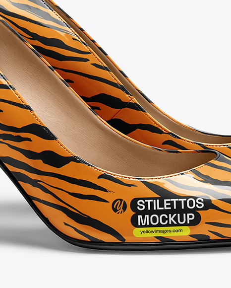Pair of Pumps Mockup