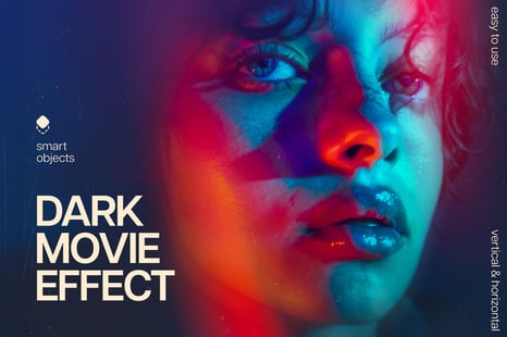 Dark Movie Photo Effect - Creative Store