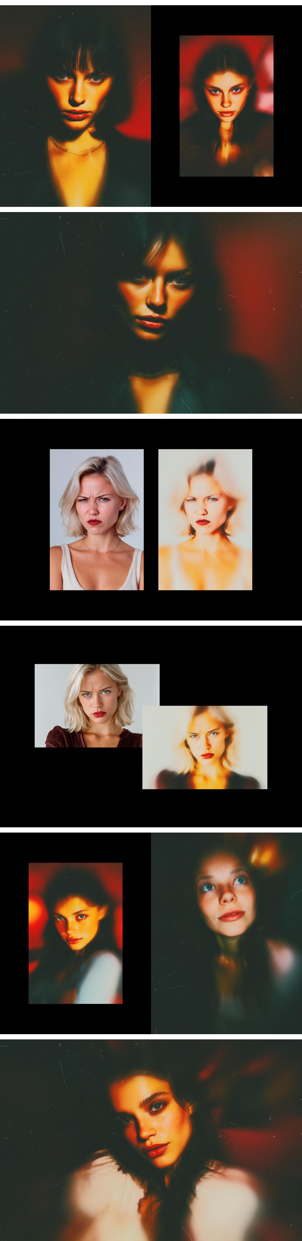 Radial Cinematic Photo Effect