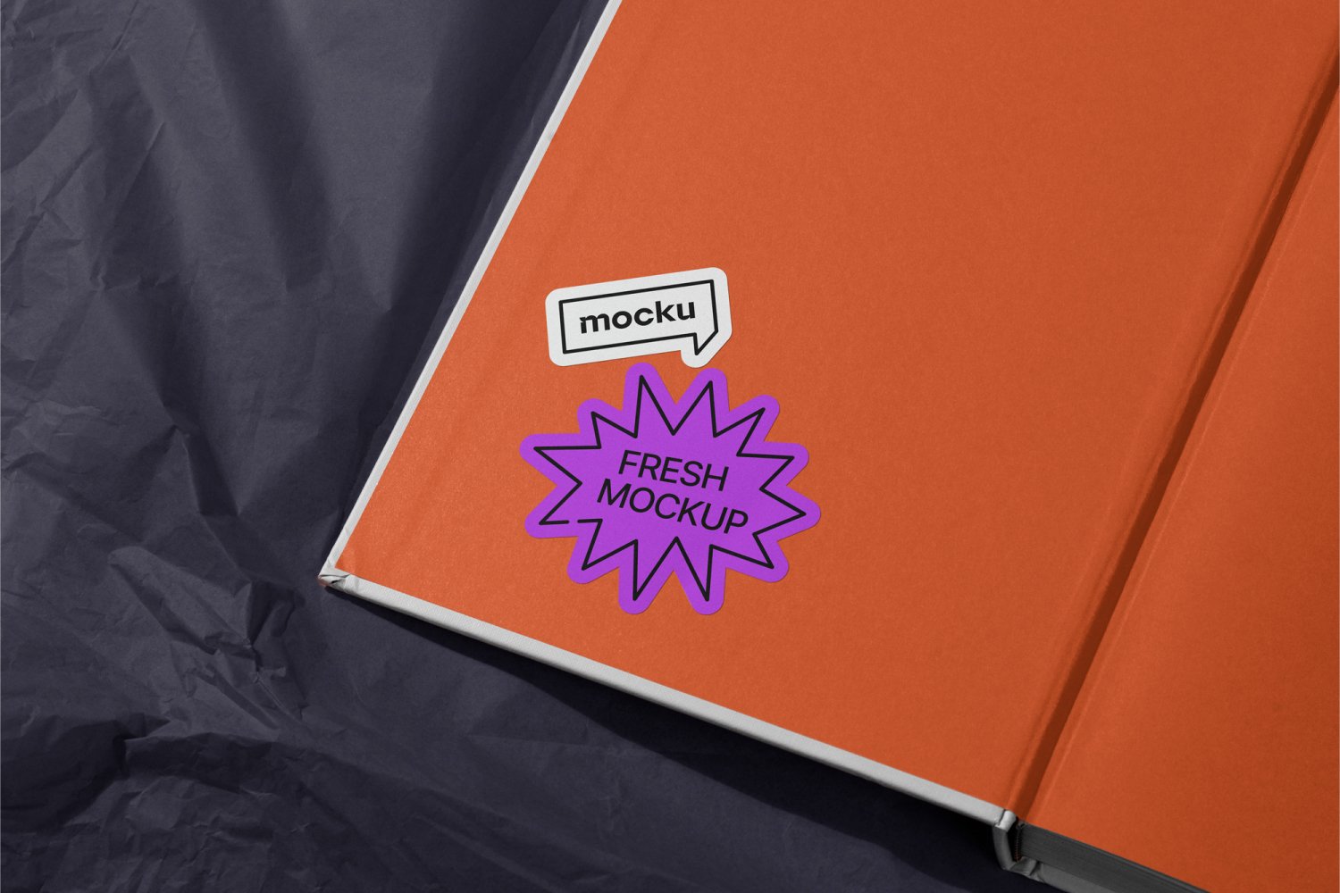 Aesthetic Sticker Mockup Bundle