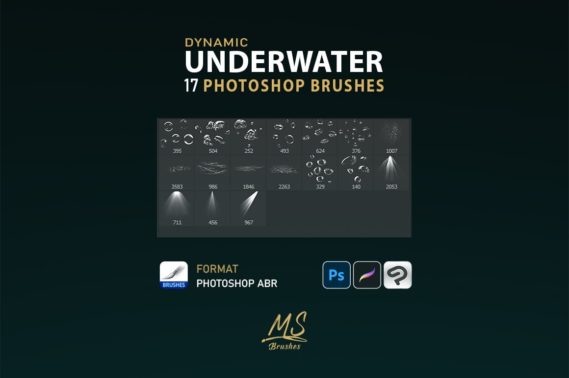 Underwater Photoshop Brushes