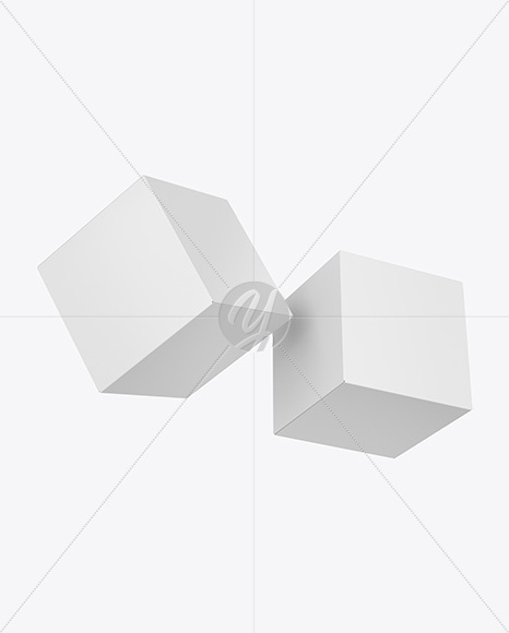 Two Paper Boxes Mockup