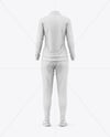 Women's Sport Suit Mockup - Back View
