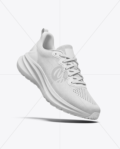 Floating Running Shoe Mockup