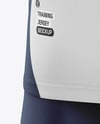 Training Short Sleeve Kit Mockup - Back Half Side View