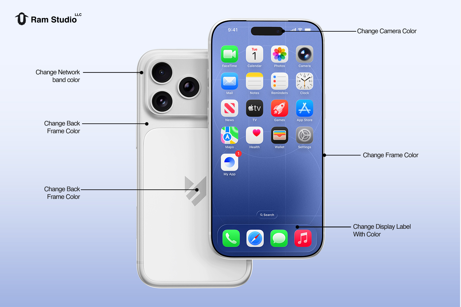 iPhone 17 Pro Max Mockup Set