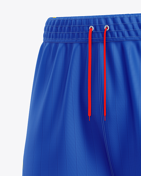 Shorts Mockup - Half Side View