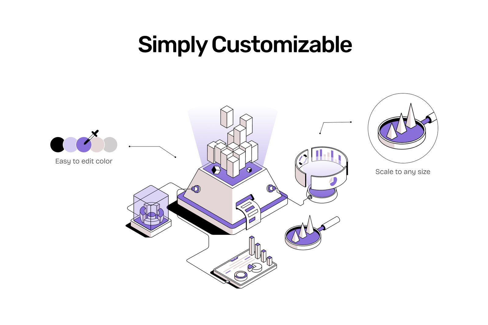 35 Cloud and Analytics Isometric