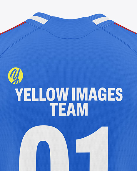 Soccer Jersey Mockup - Back View
