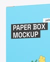 Paper Box Mockup