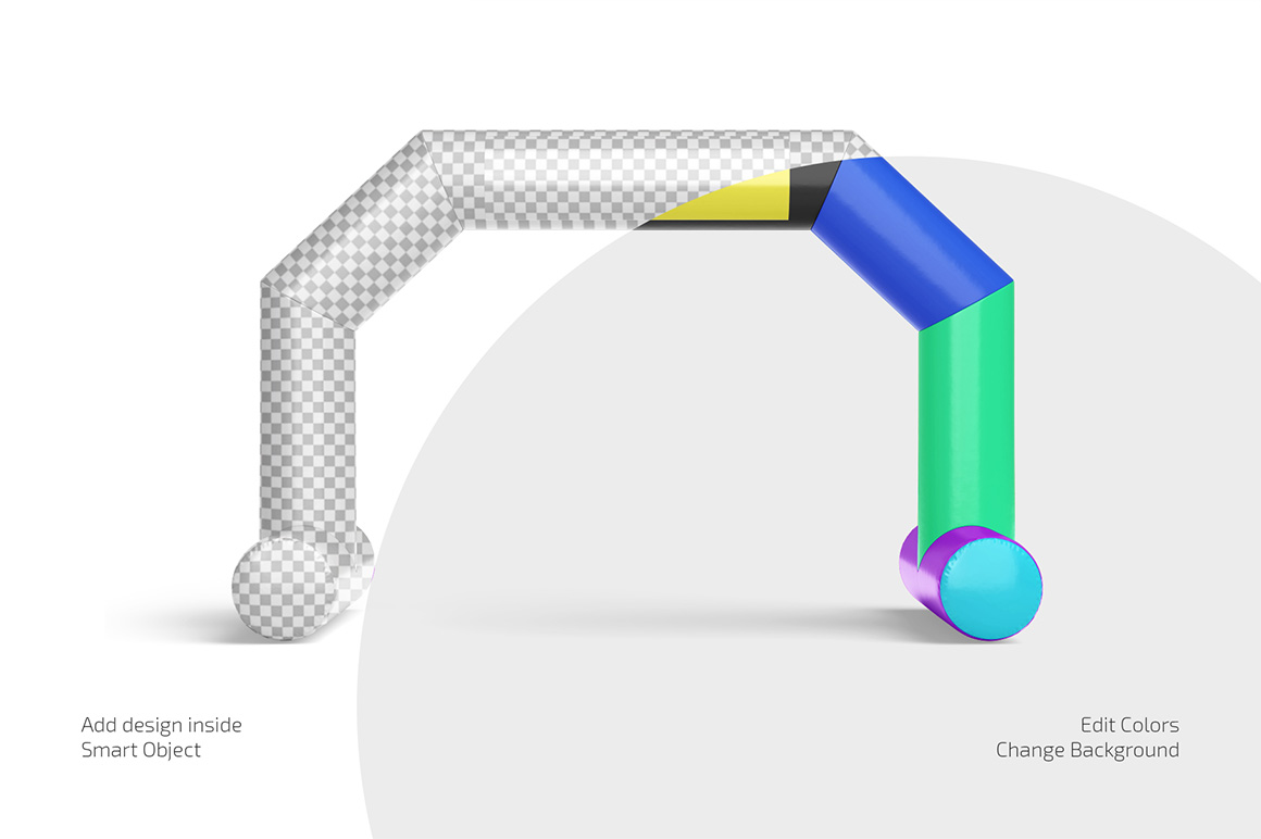Event Arch Gate Mockup Set