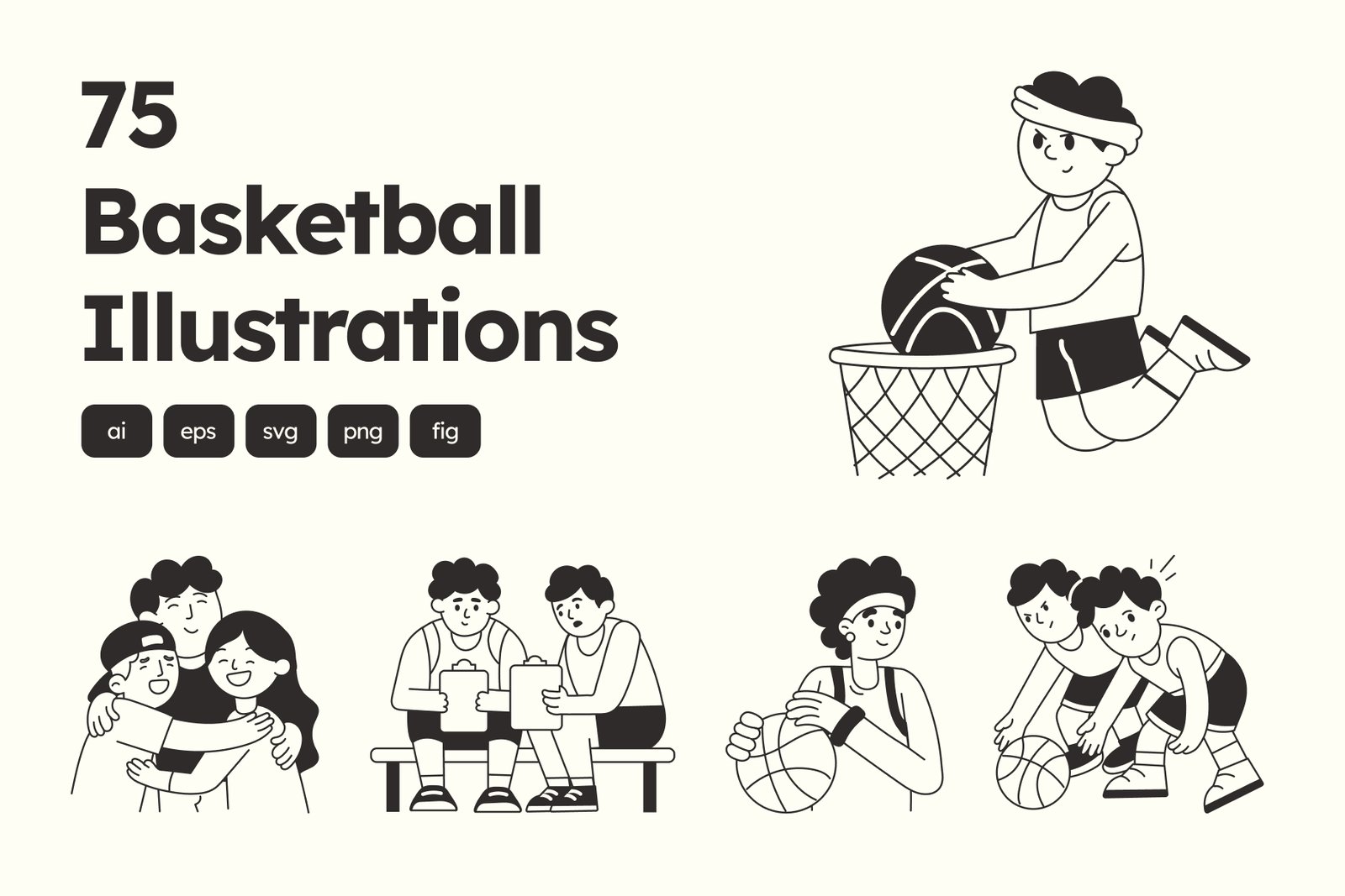 Basketball Illustration