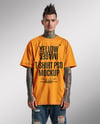 Man with Tattoo and Mohawk Hairstyle Wearing T-shirt Mockup
