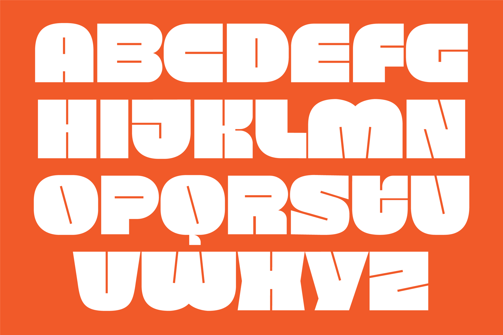 Yourbold - Bold Font