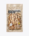 Kraft Package with Pistachios Mockup