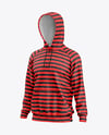 Men's Heather Hoodie Mockup - Half Side View