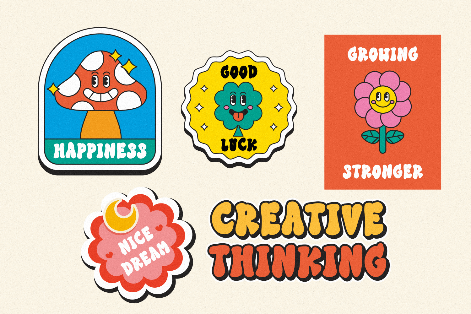 Seventies Groovy - Retro Font With 2 Style