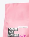 Matte Coffee Bag Mockup