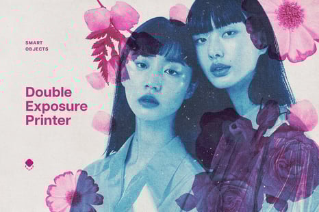 Double Exposure Print Effect - Add-Ons