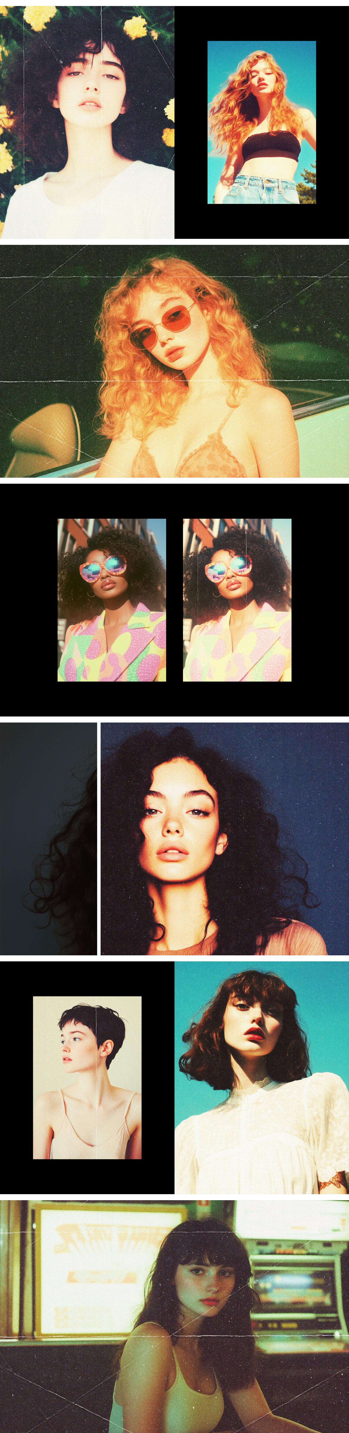 Vintage Film Print Effect