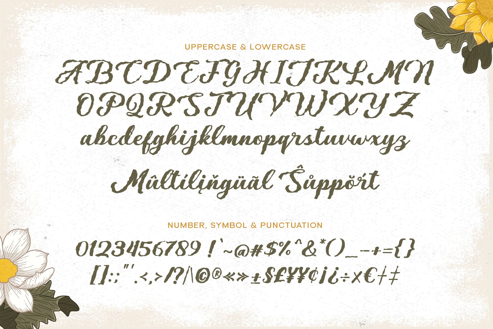Valsiya - Rough Handwritten Font