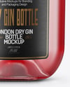 Dry Gin Bottle Mockup