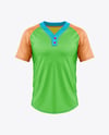 Baseball Jersey Mockup - Front View