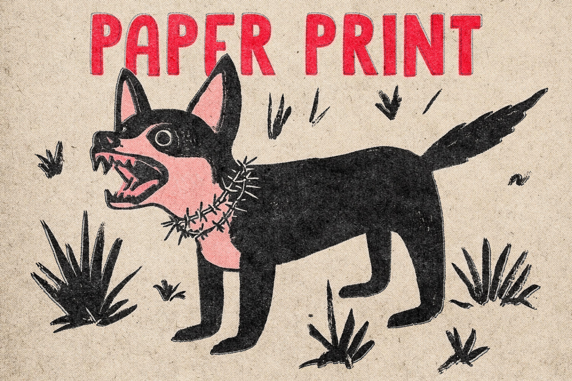 Paper Print Design Effect