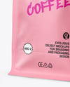 Matte Coffee Bag Mockup